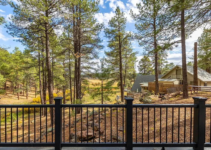 Villa Forest Retreat Overlooking A Meadow Pond Flagstaff