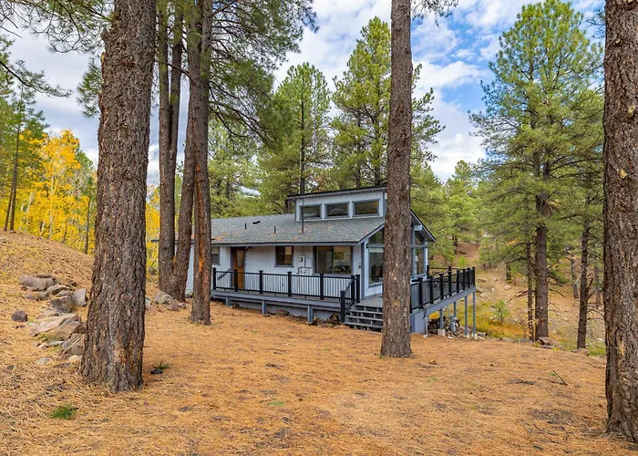 Villa Forest Retreat Overlooking A Meadow Pond Flagstaff
